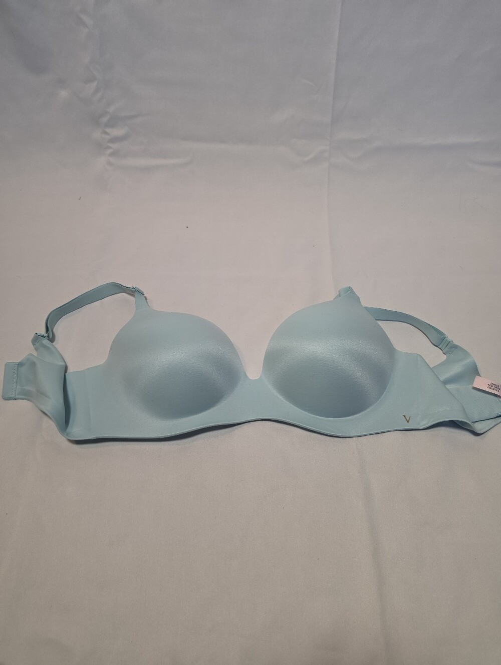 Victoria's Secret Pale Blue Perfect Shape Molded T-Shirt Bra 36DD